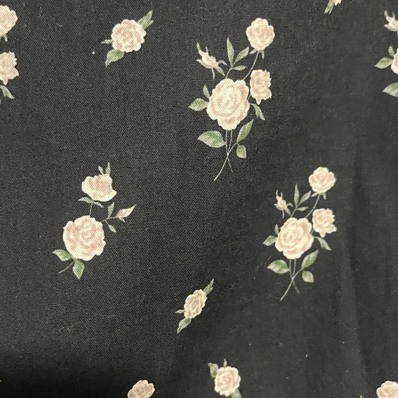 Lulu's Black Floral Mini Dress - Picture 2 of 3